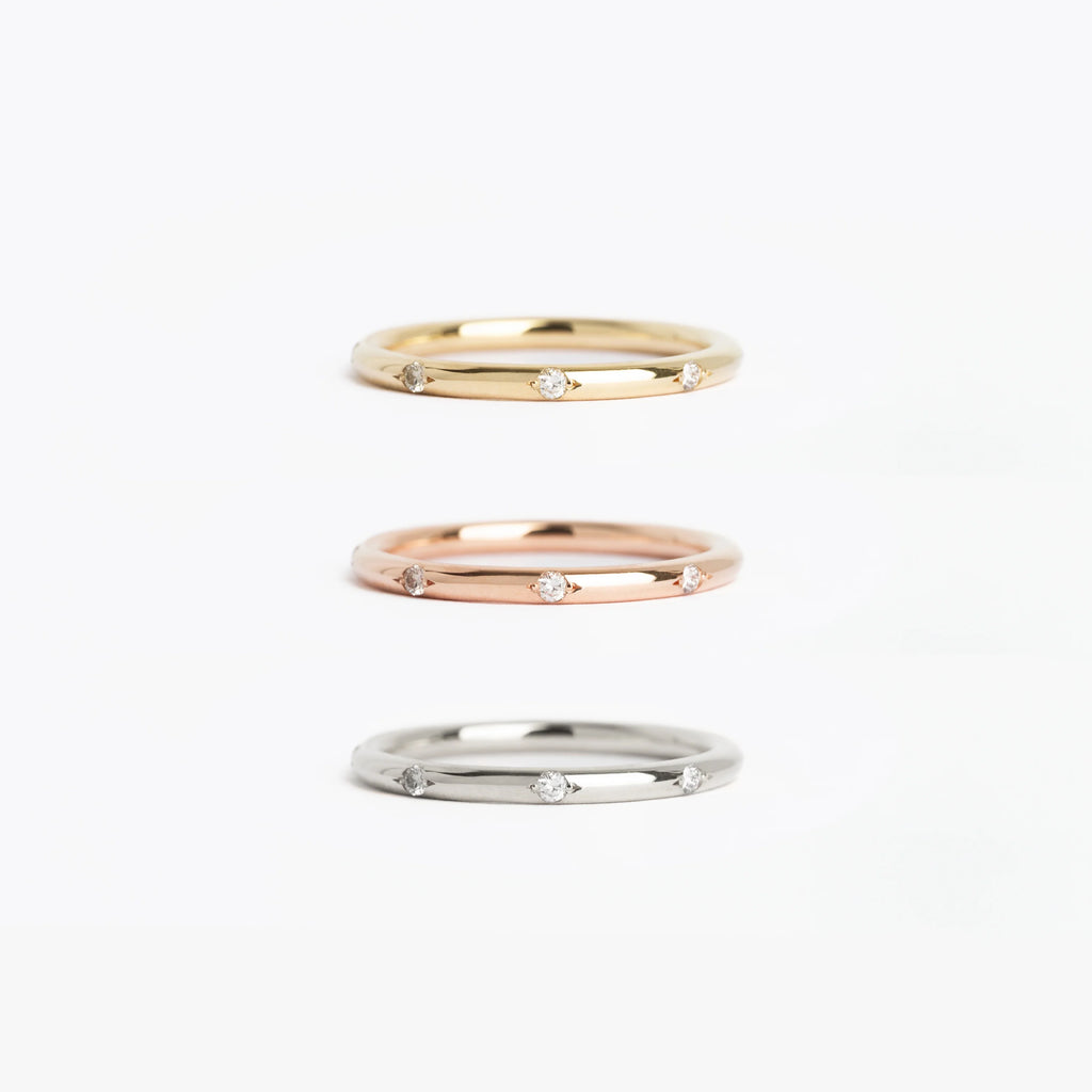 The Double Weight Diamond Ring