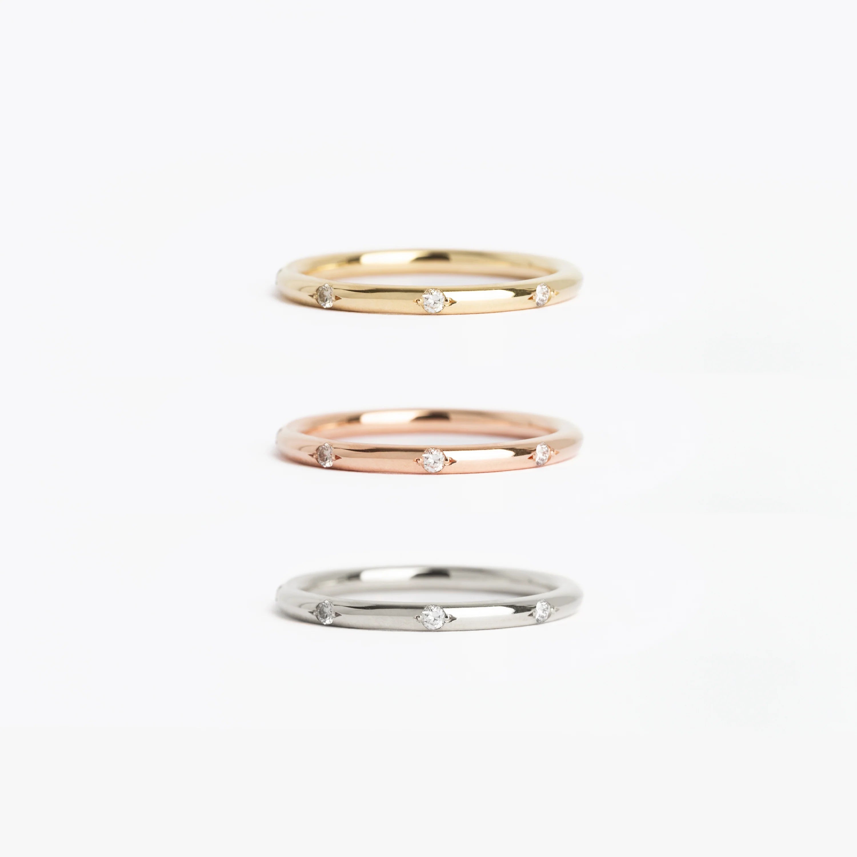 The Double Weight Diamond Ring