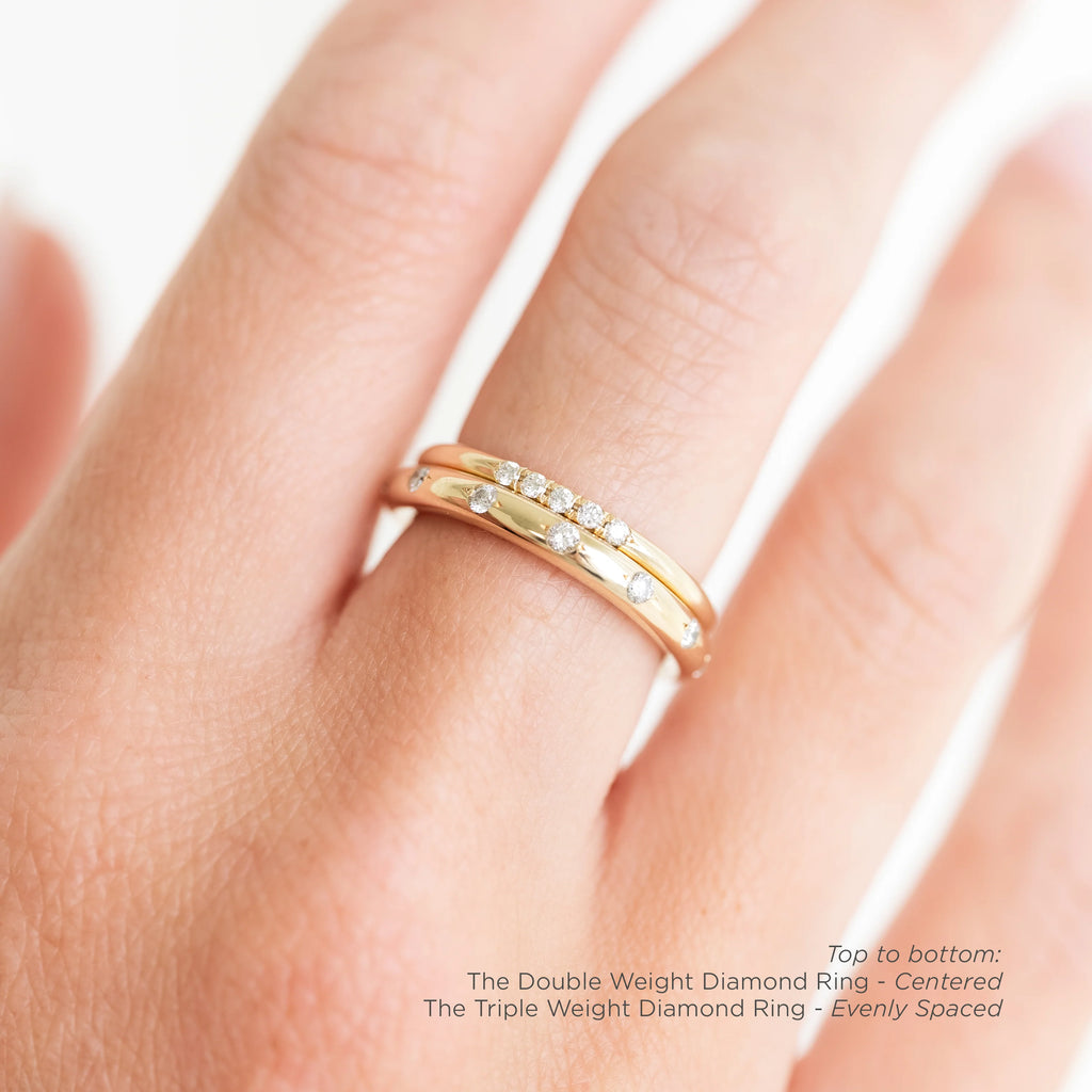 The Triple Weight Diamond Ring
