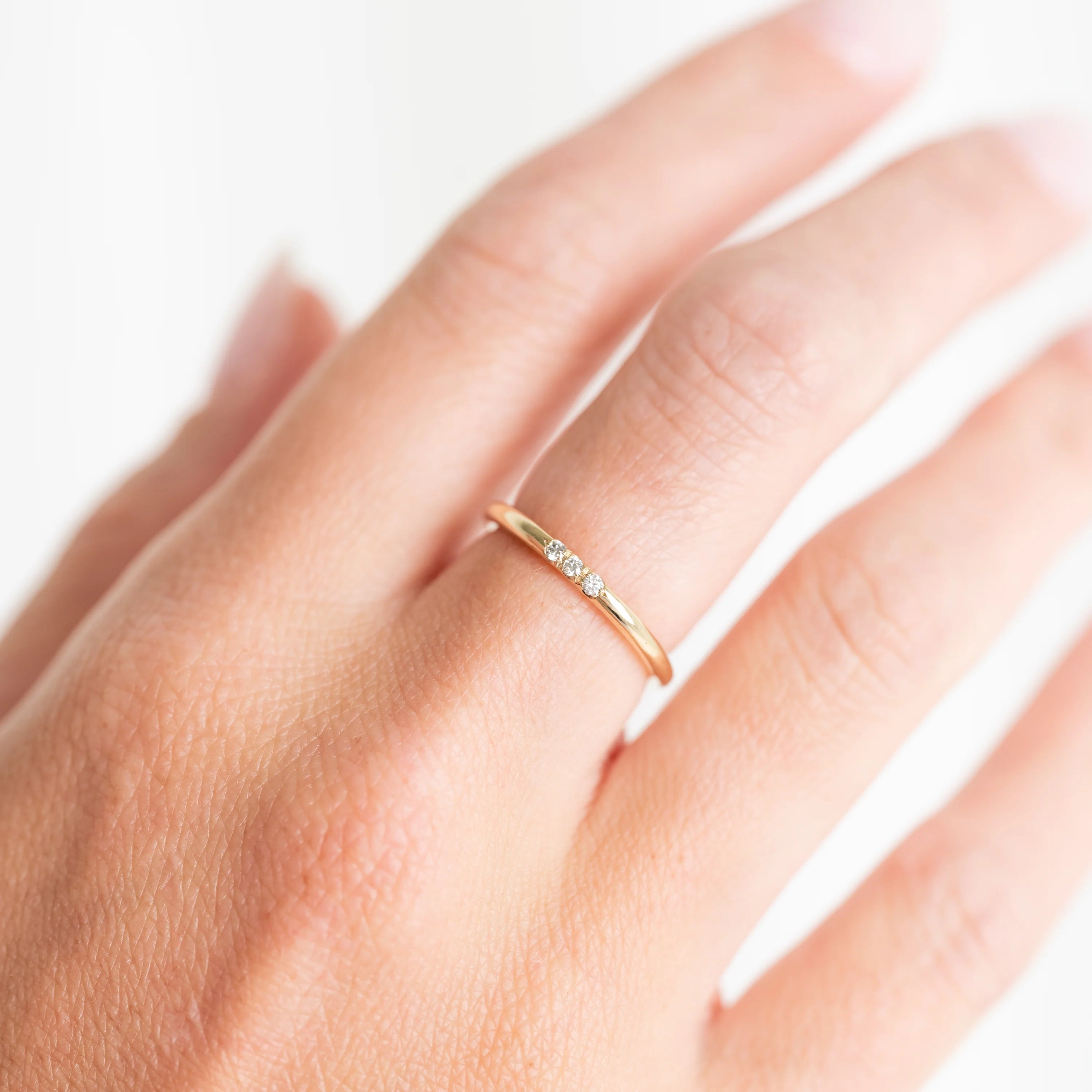 The Double Weight Diamond Ring