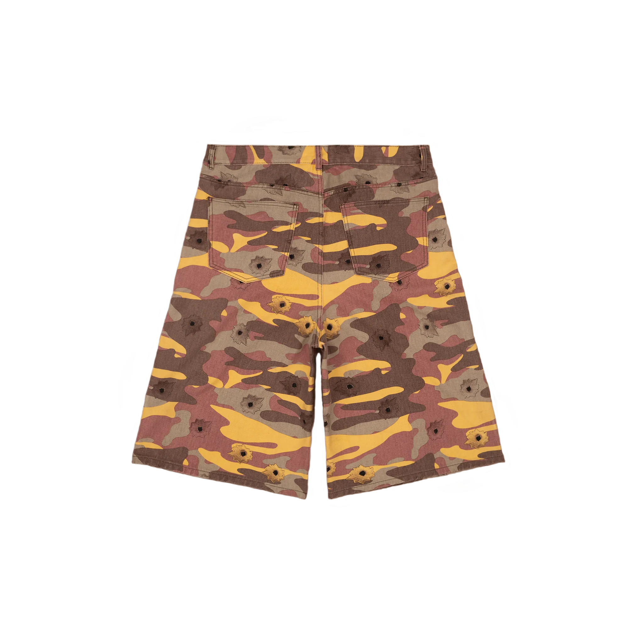 Paris Camo Jorts