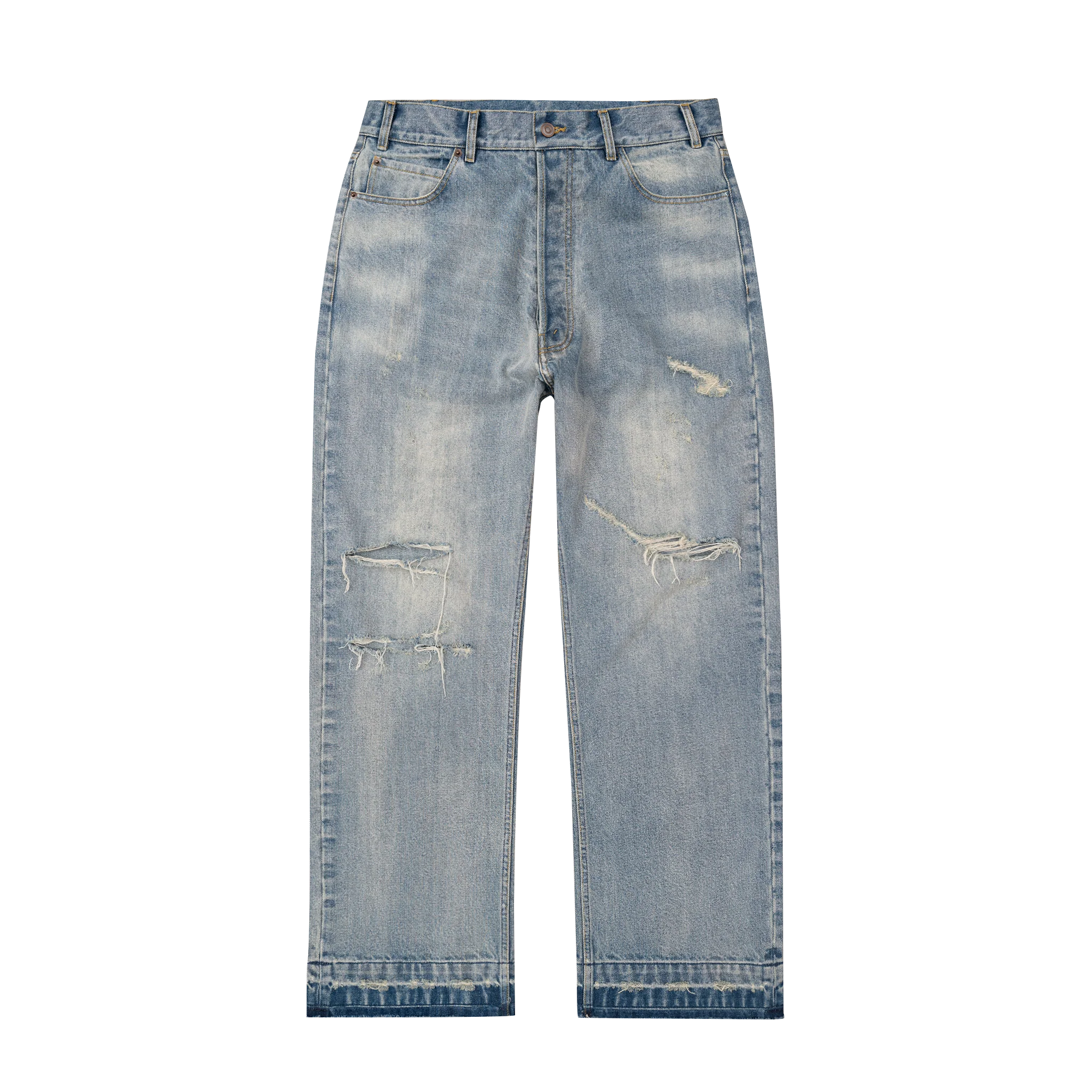 Thrashed Baggy Denim
