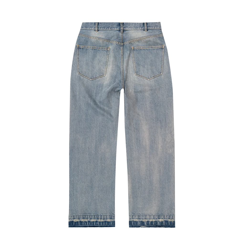 Thrashed Baggy Denim