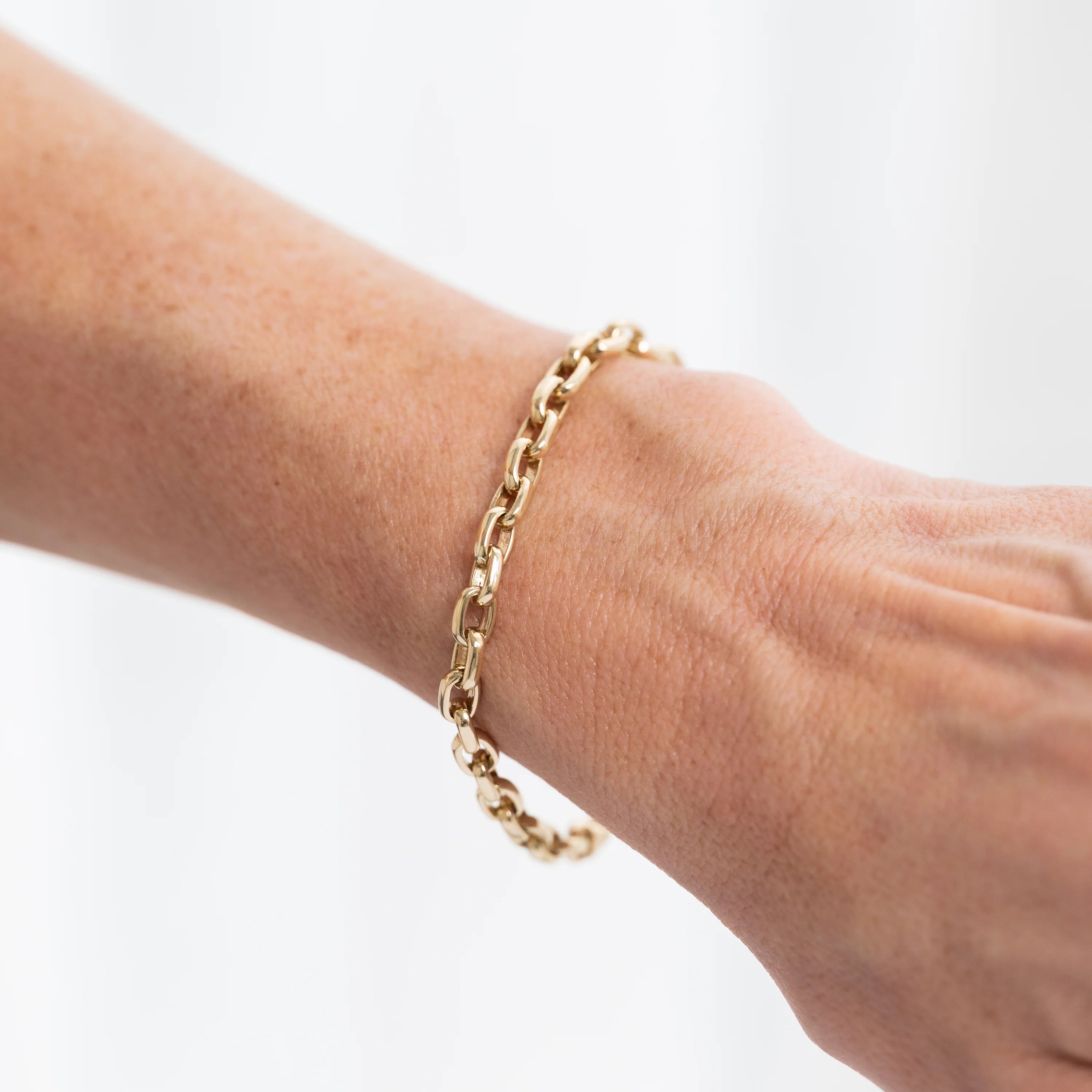 The Square Chain Link Bracelet