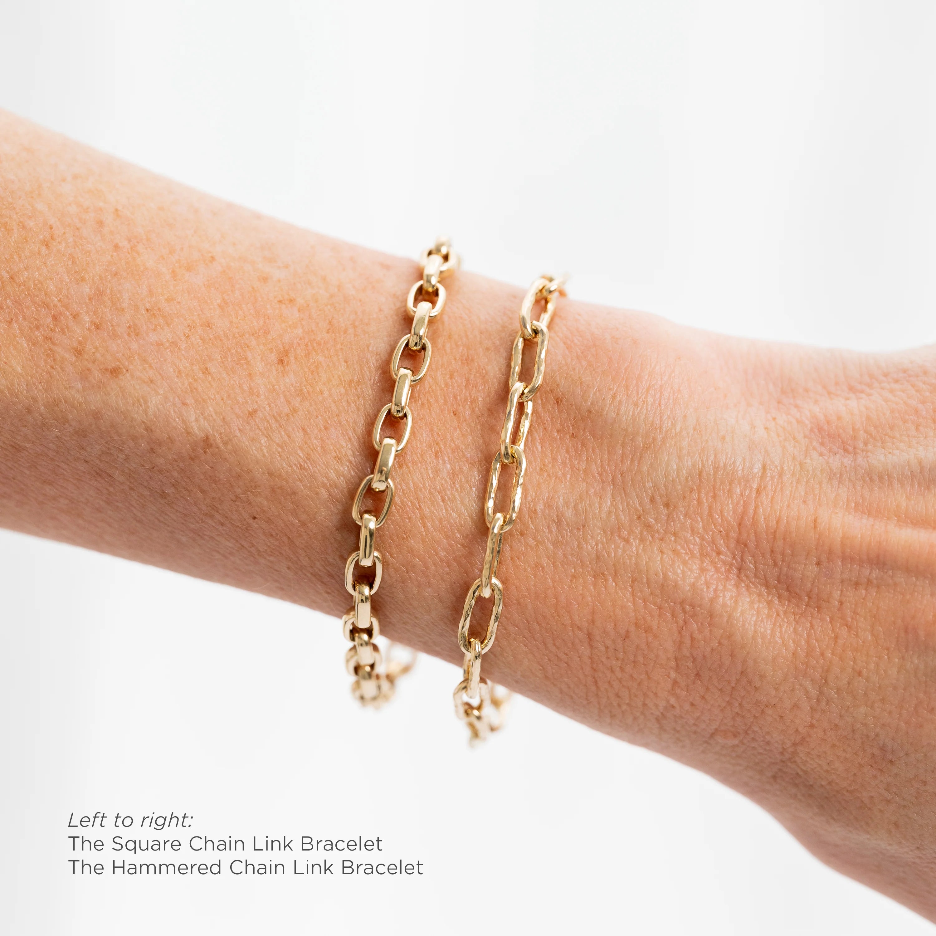The Square Chain Link Bracelet